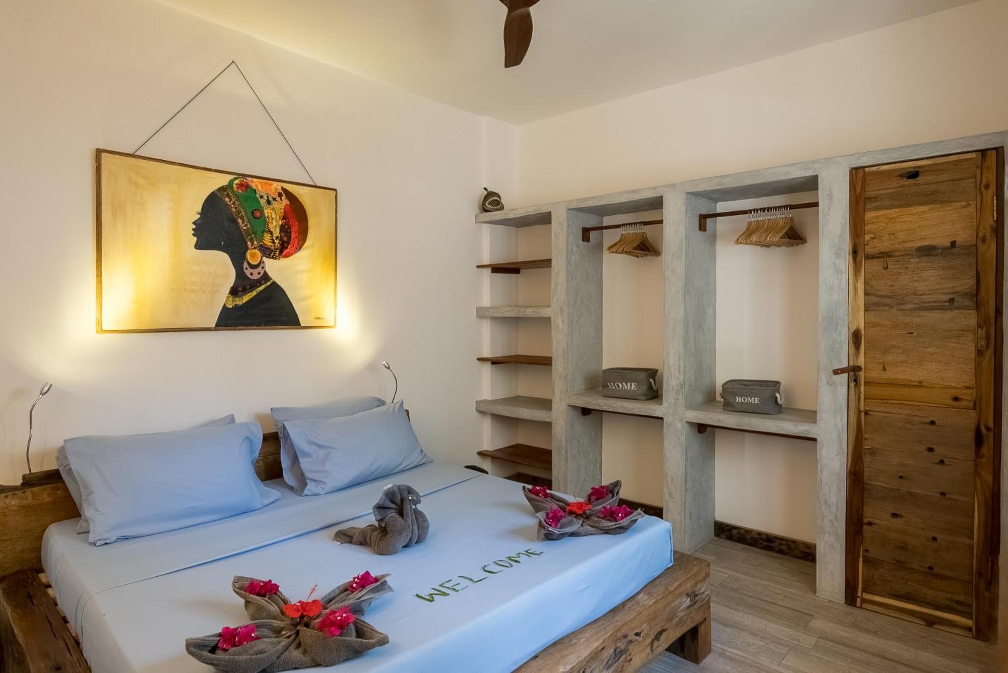 Ocean Blue Apartment With Panoramic Pool Zanzibarhouses Kiwengwa  Bagian luar foto