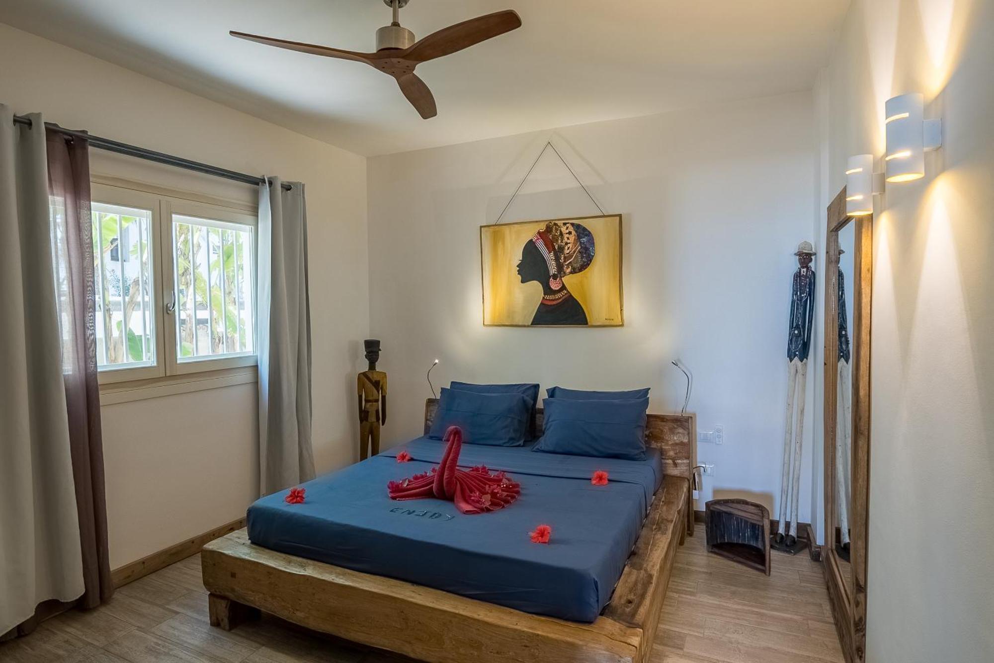 Ocean Blue Apartment With Panoramic Pool Zanzibarhouses Kiwengwa  Bagian luar foto